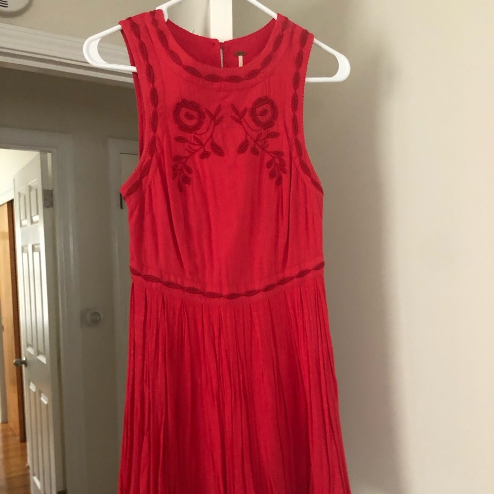Free People Embroidered Dress